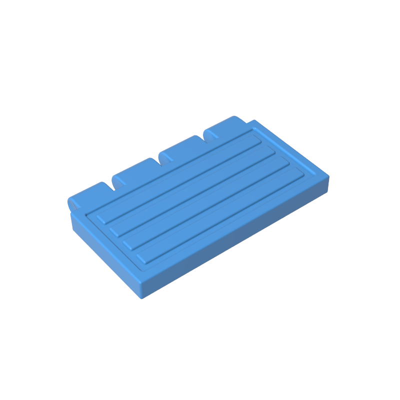 2x4 hinged train door