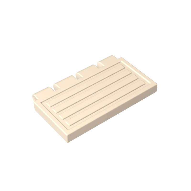 2x4 hinged train door