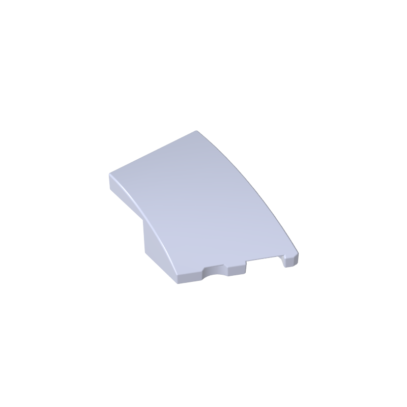 3x2 wedge-shaped curved brick (right)