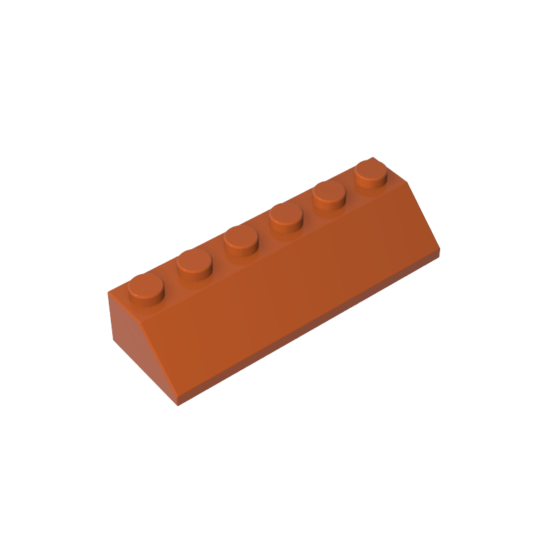 2x6 sloping bricks