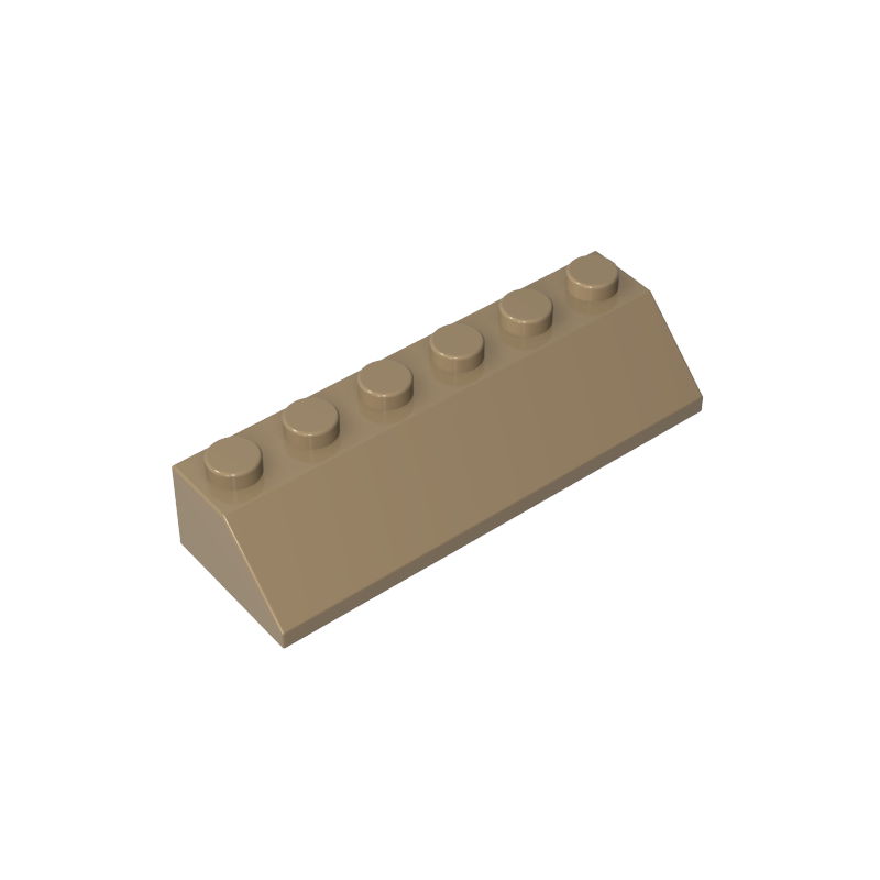 2x6 sloping bricks