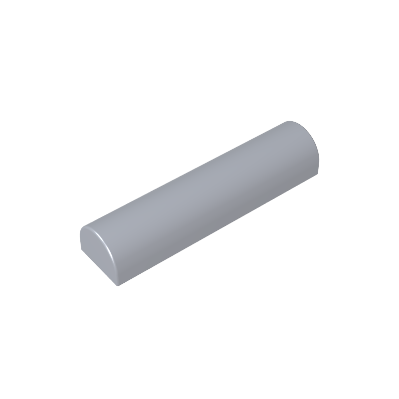 1x4x2/3 curved semicircular brick