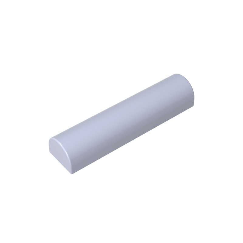 1x4x2/3 arc-shaped semi-circular brick