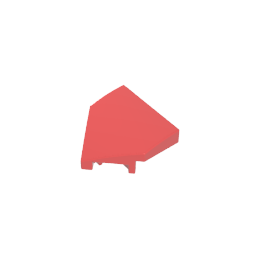 2x2x2/3 wedge-shaped light panel