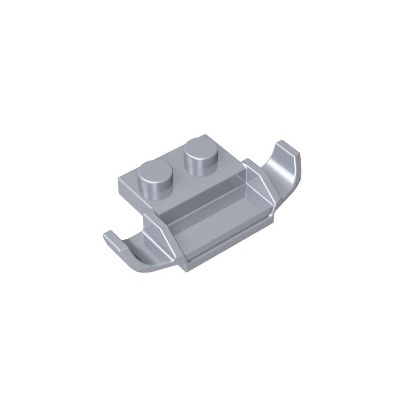 1x2 car bumper, ski pedal