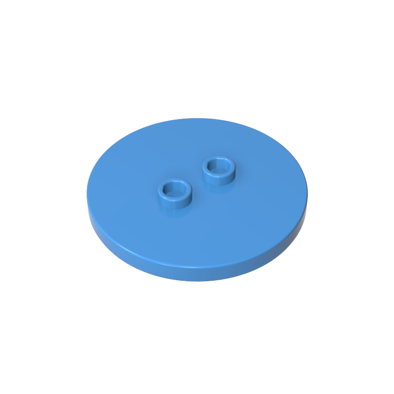 4x4 round minifigure baseboard