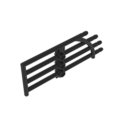 1x4x9 fence gate