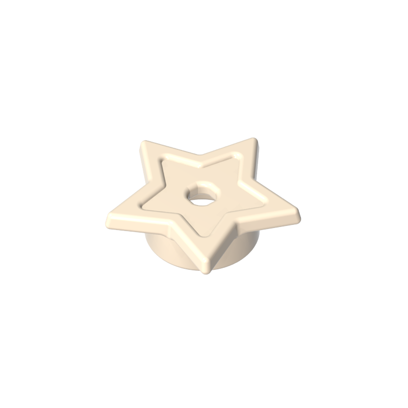 1x1 Five-pointed star decoration