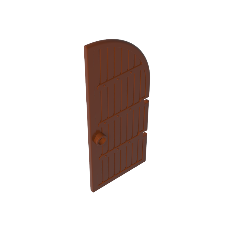 1x4x8 curved door