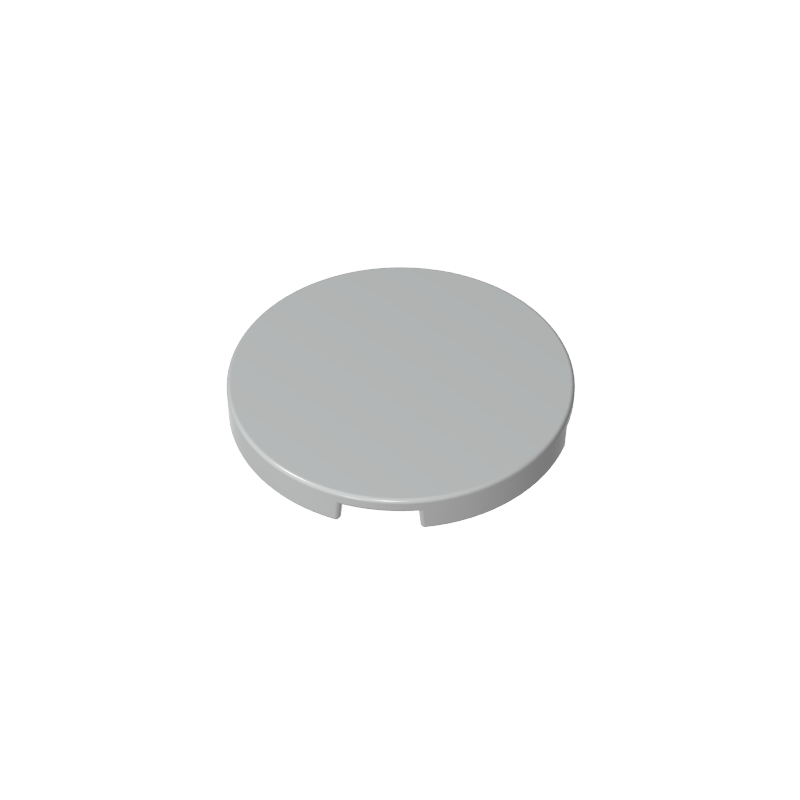 3x3 smooth round plate