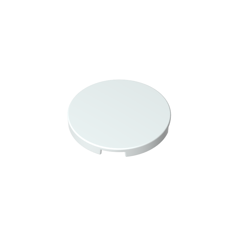 3x3 smooth round plate