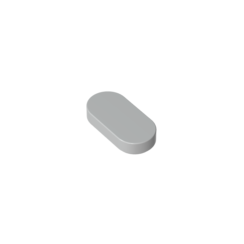 1x2 oval light panel