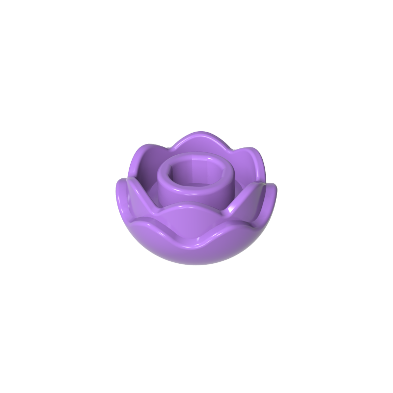 Rosa peonía de doble capa