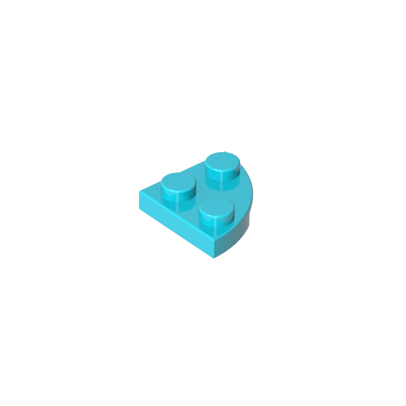 Placa Base Circular De 2x2 1/4