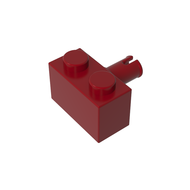 1x2 with a bolt brick