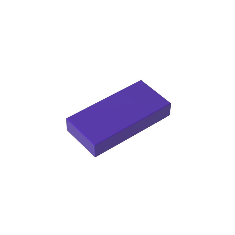 Tile 1 x 2 with Groove 3069b