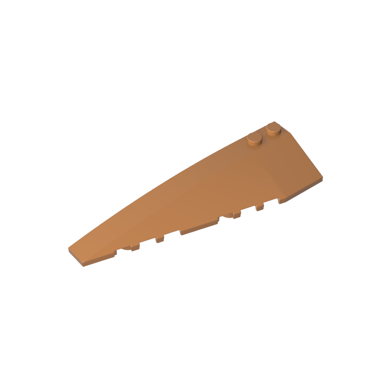 3x10 wedge-shaped brick (left)