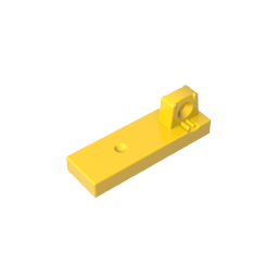 1x3 with top hinge plate