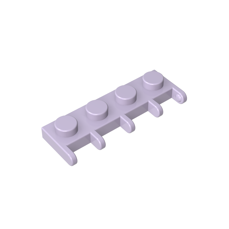 1x4 hinge plate 5 claws on the side