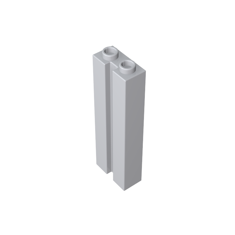 1x2x5 grooved bricks