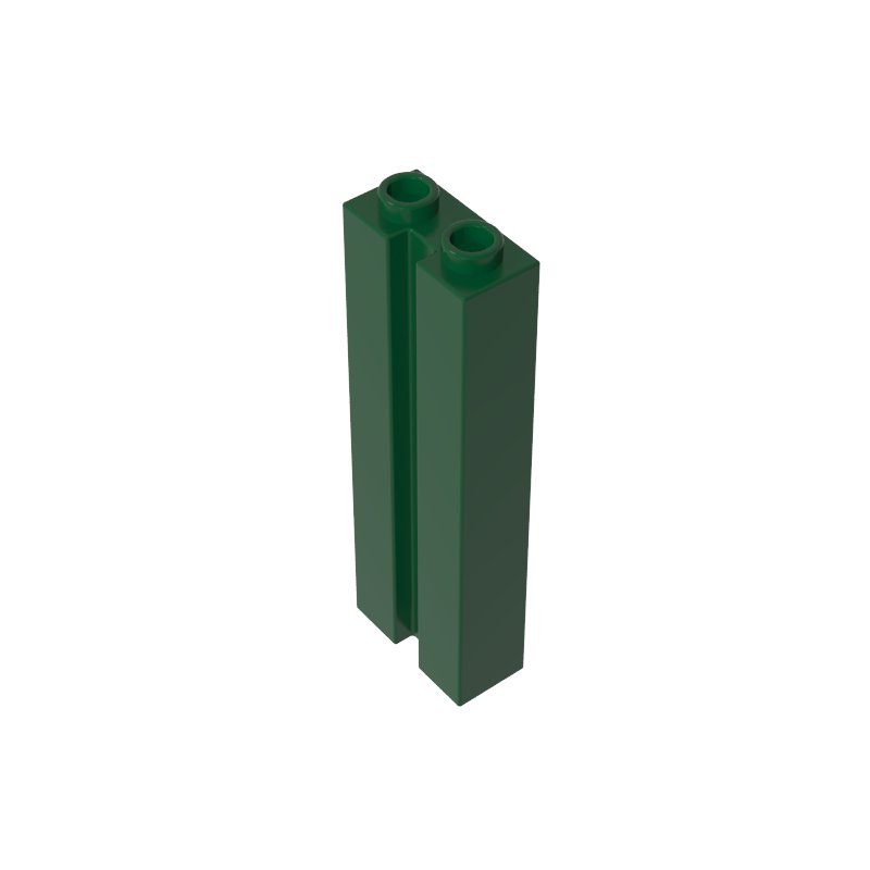 1x2x5 grooved bricks
