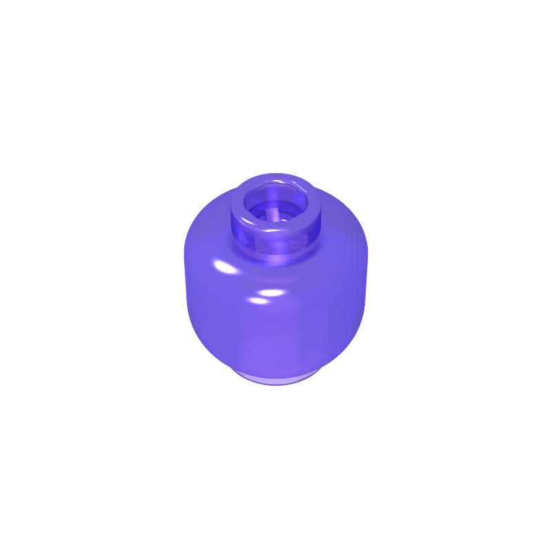 Head of the tall brick minifigure