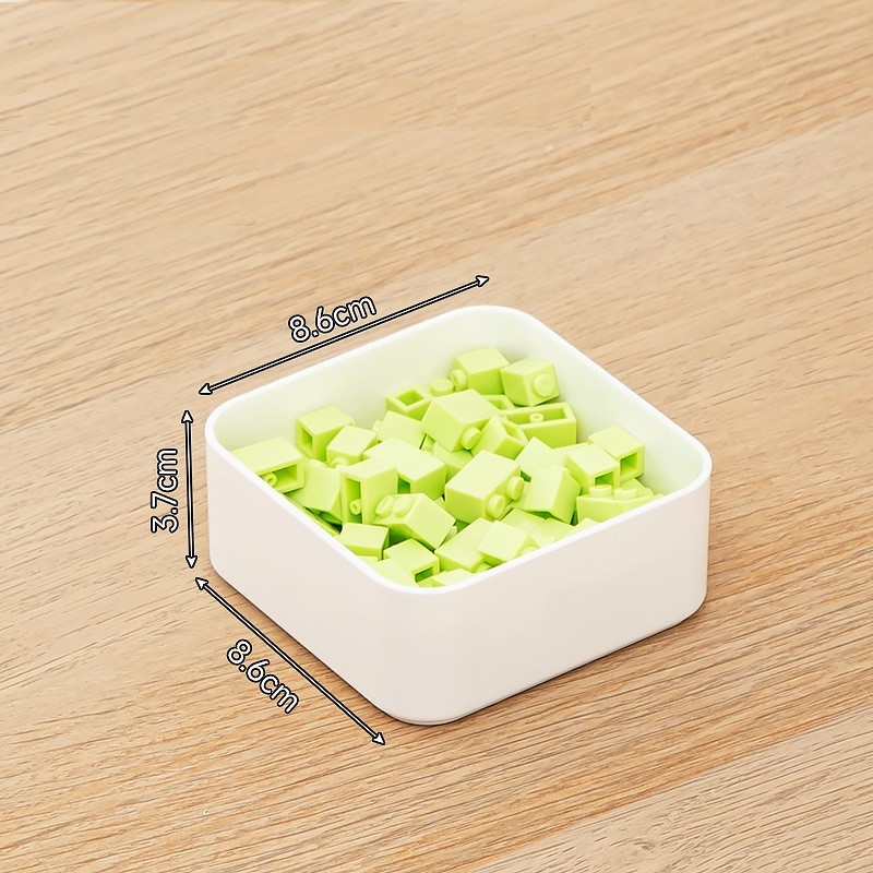 Herconfigureerbare sorteerdozen voor bouwstenen, sorteerbakken voor puzzels, opbergdozen voor kleine onderdelen, opbergdoos voor bouwstenen