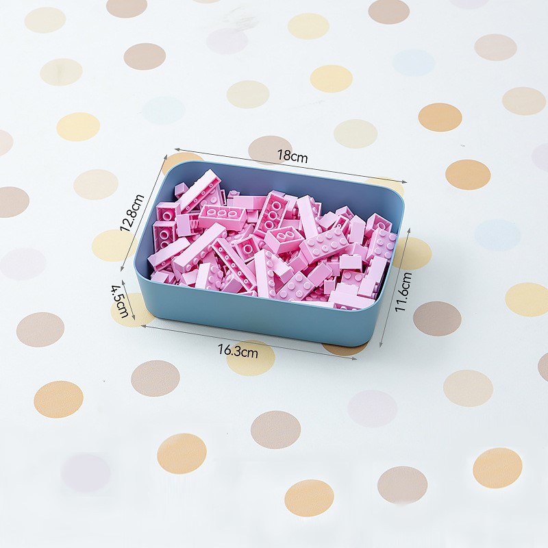 Opbergdoos voor bouwblokken, sorteerbak voor onderdelen, sorteerbak voor kleine deeltjes, opbergdoos voor speelgoed