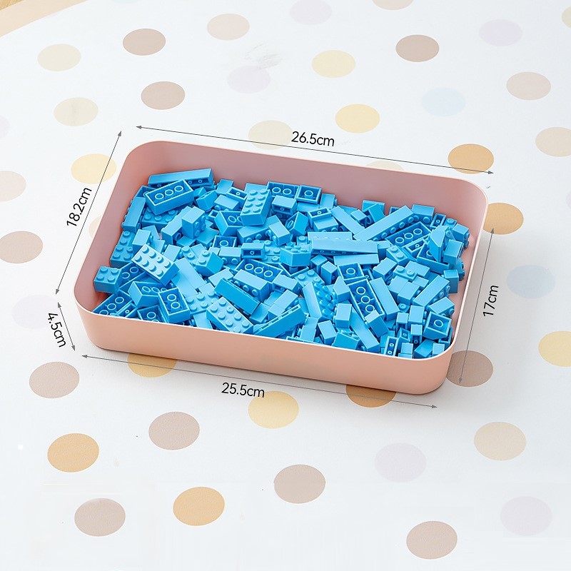 Opbergdoos voor bouwblokken, sorteerbak voor onderdelen, sorteerbak voor kleine deeltjes, opbergdoos voor speelgoed