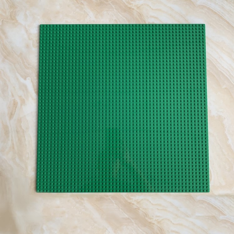 Compatibele kleine bakstenen grondplaat – Grote bakstenen muurgrondplaat van 50x50 cm, scènevloer van 40x40 cm