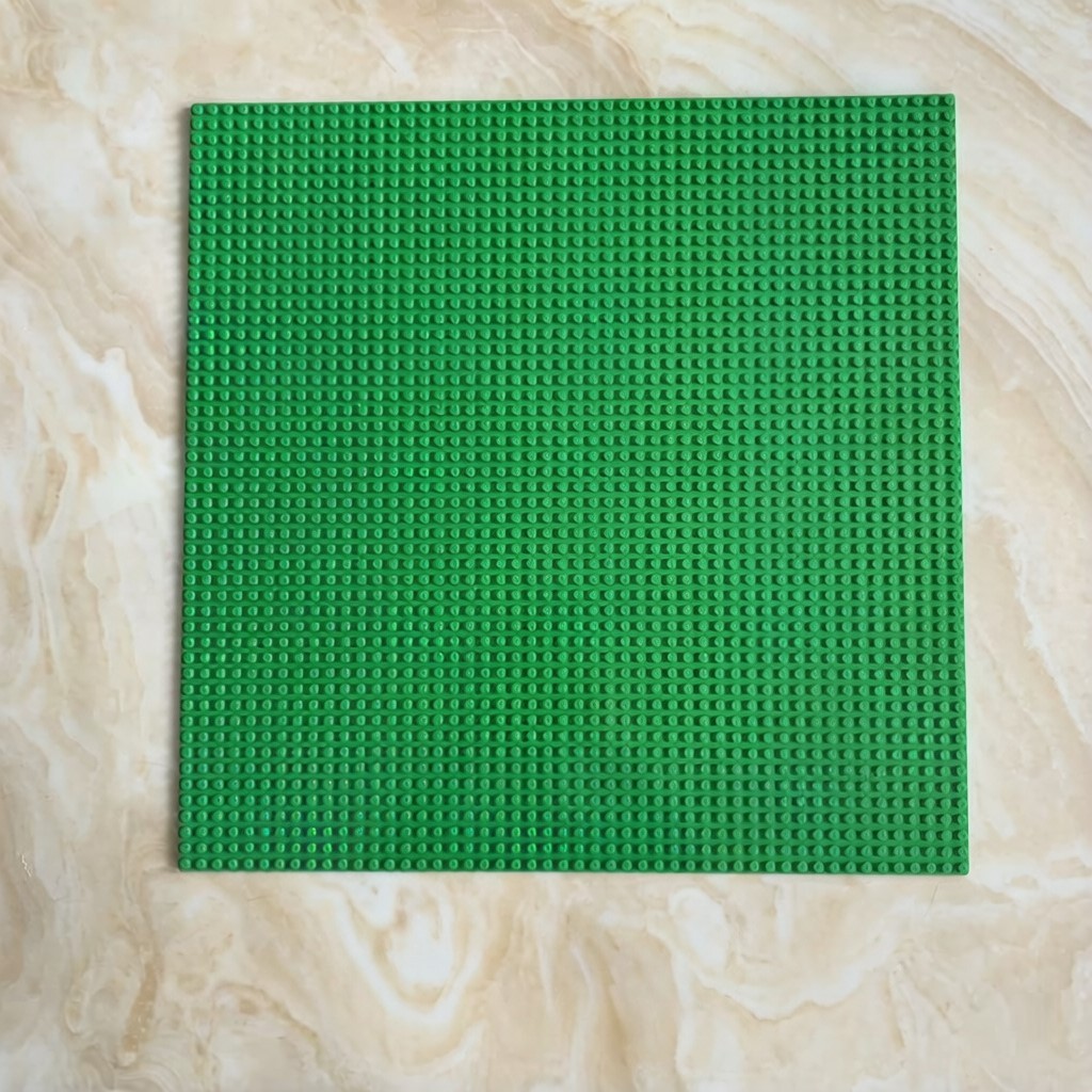 Compatibele kleine bakstenen grondplaat – Grote bakstenen muurgrondplaat van 50x50 cm, scènevloer van 40x40 cm