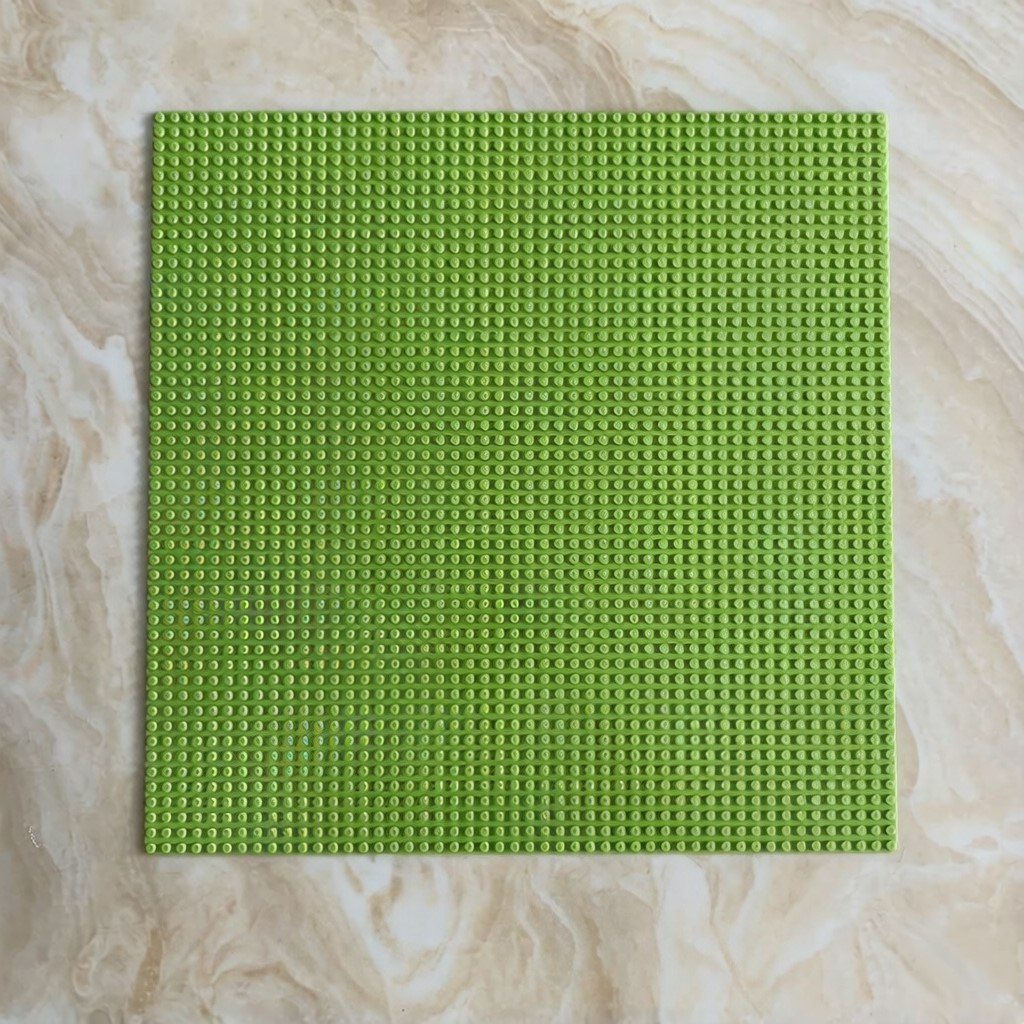 Compatibele kleine bakstenen grondplaat – Grote bakstenen muurgrondplaat van 50x50 cm, scènevloer van 40x40 cm