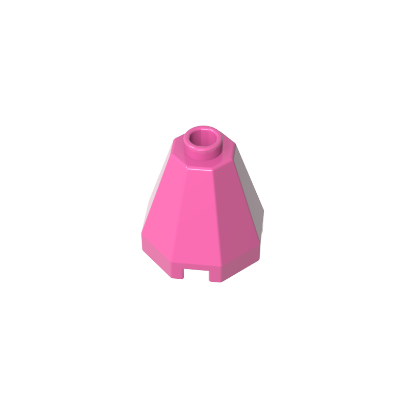 2x2x1 2/3 octagonal pyramidal brick