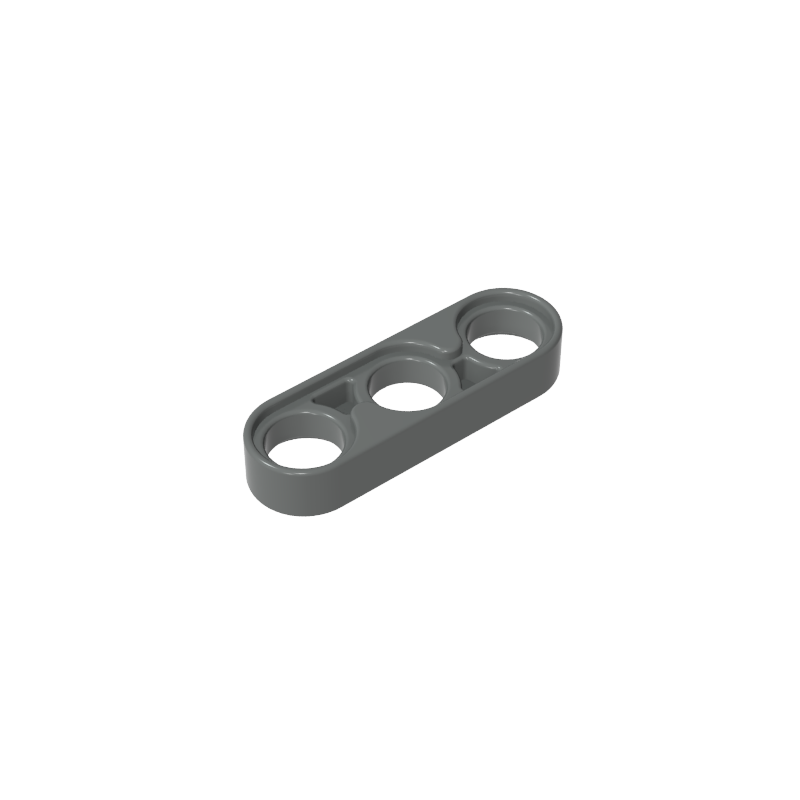 1x3 arm with hole (thin)