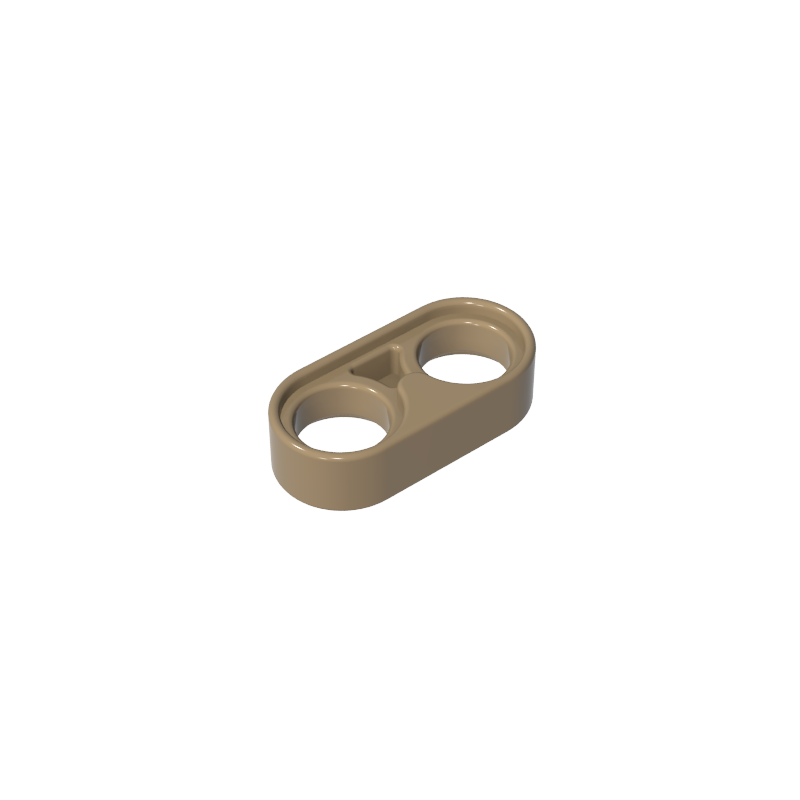 1x2 arm with hole (thin)