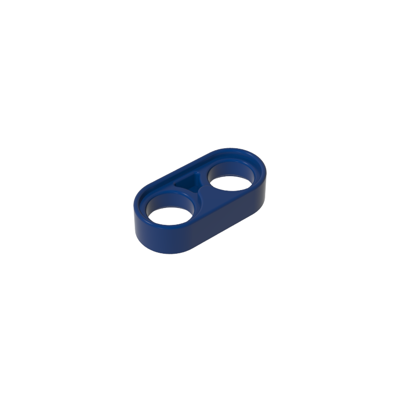 1x2 arm with hole (thin)