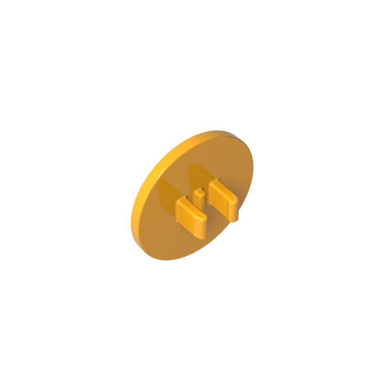 2x2 round road signs with clips