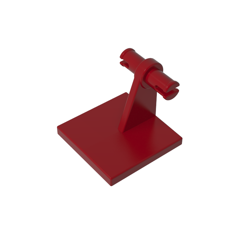 2x2 irregular plate with double-sided wheel bolts
