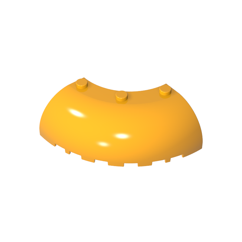 6x6x2 rounded bricks