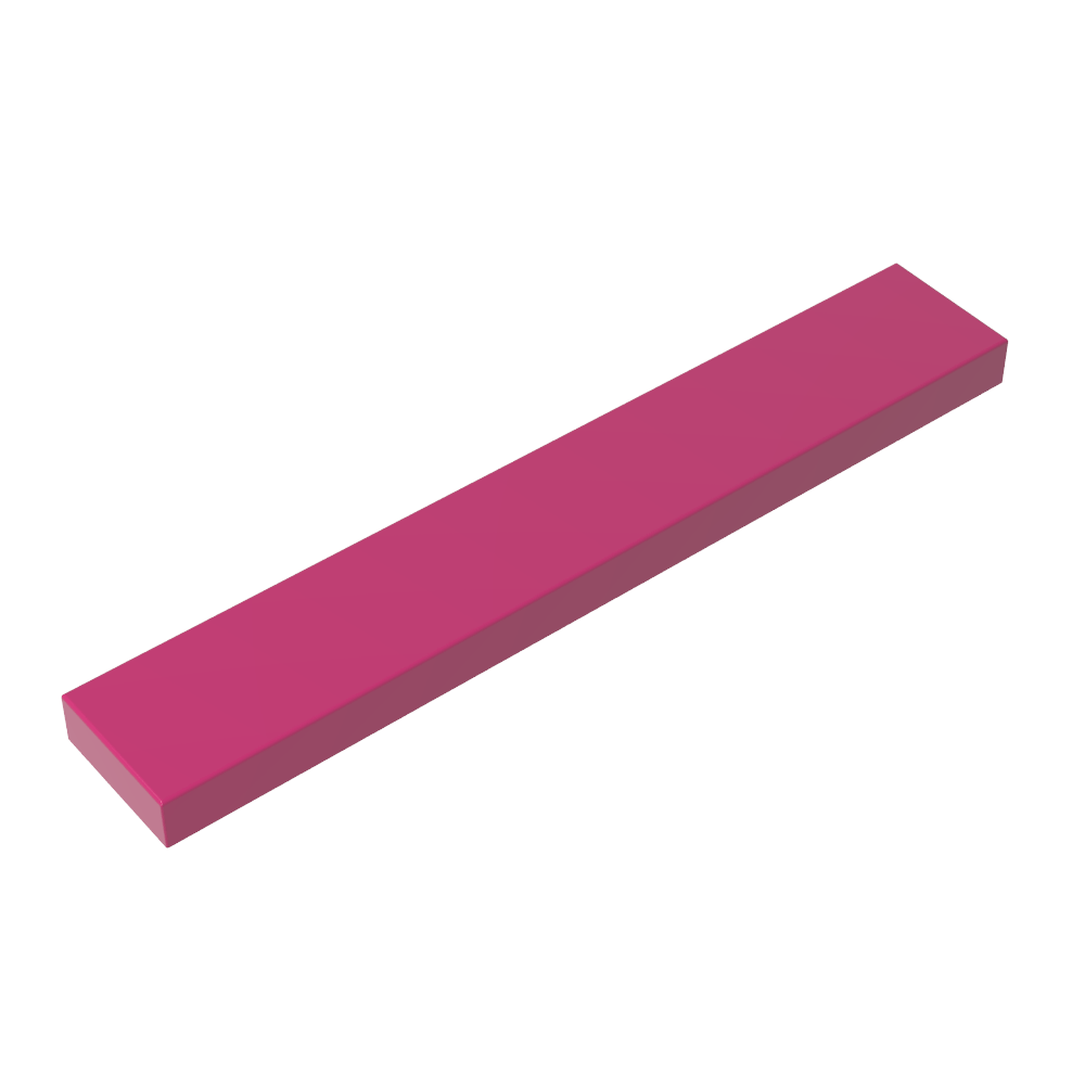 Tile 1 x 6 with Groove 6636