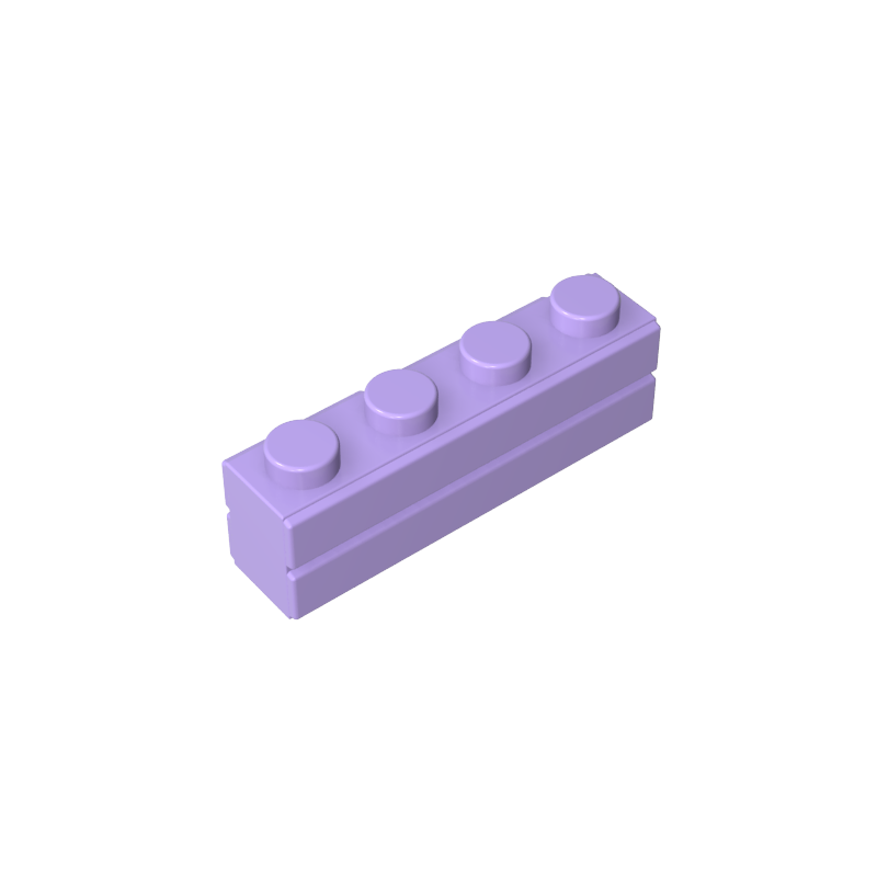 1x4 checkered brick wall brick