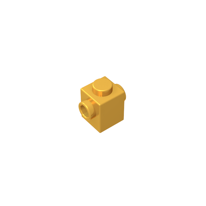 1x1 brick with transfer bumps on both sides