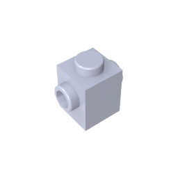 1x1 brick with transfer bumps on both sides