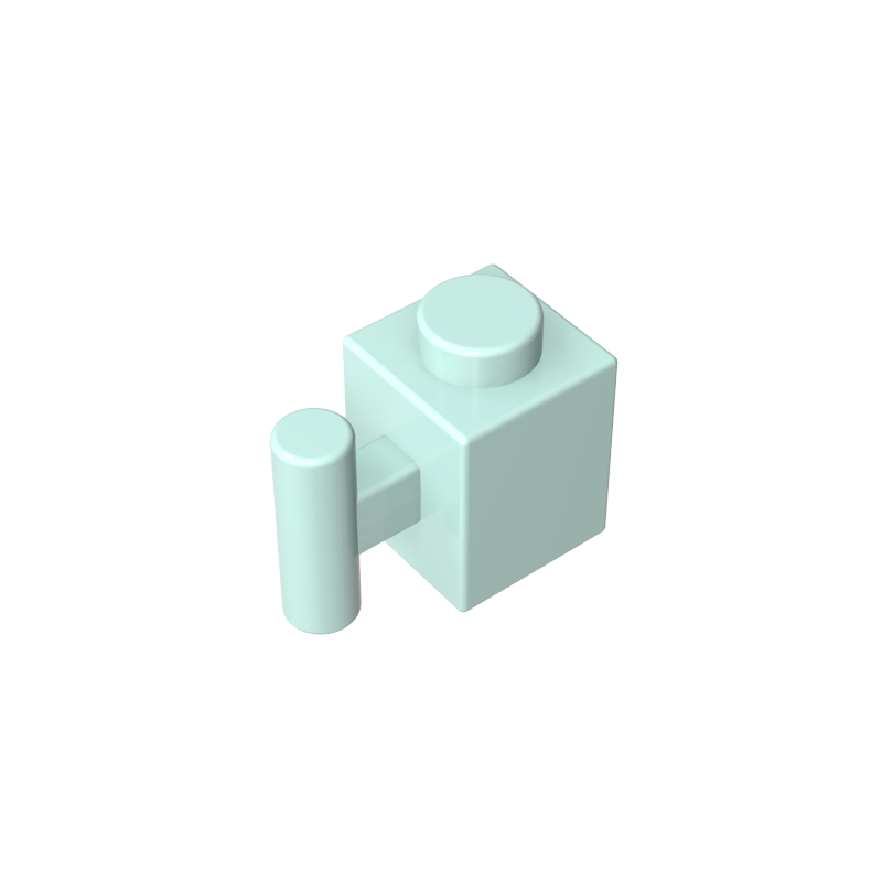 1x1 Single-sided handle brick