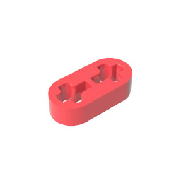 1x2 Arm with shaft hole (thin)