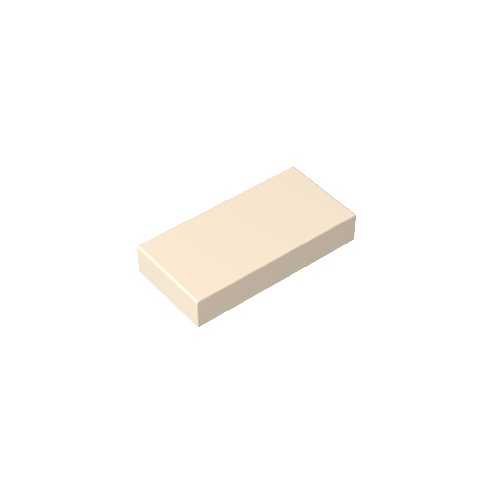 Tile 1 x 2 with Groove 3069b