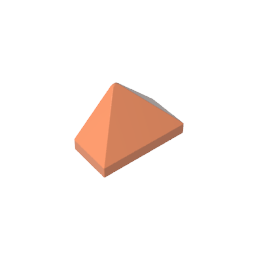 1x2 45° three-side sloped tiles