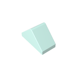 1x2 Double-sided sloping brick surface