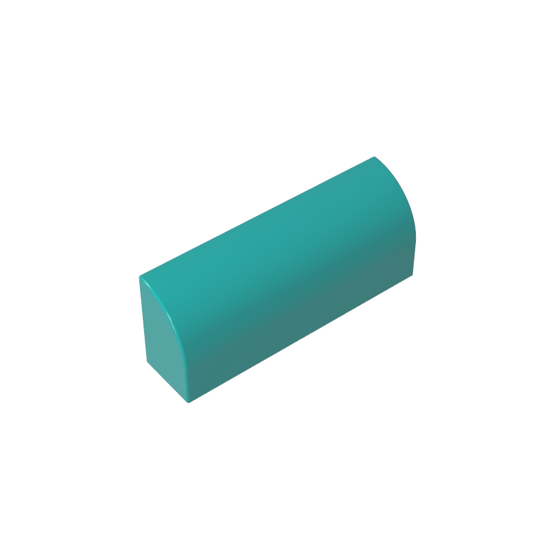 1x4x1 1/3 arc-shaped brick