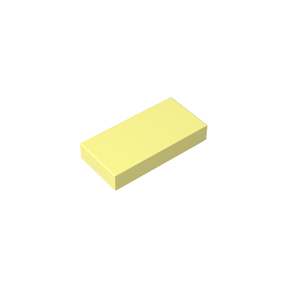 Tile 1 x 2 with Groove 3069b